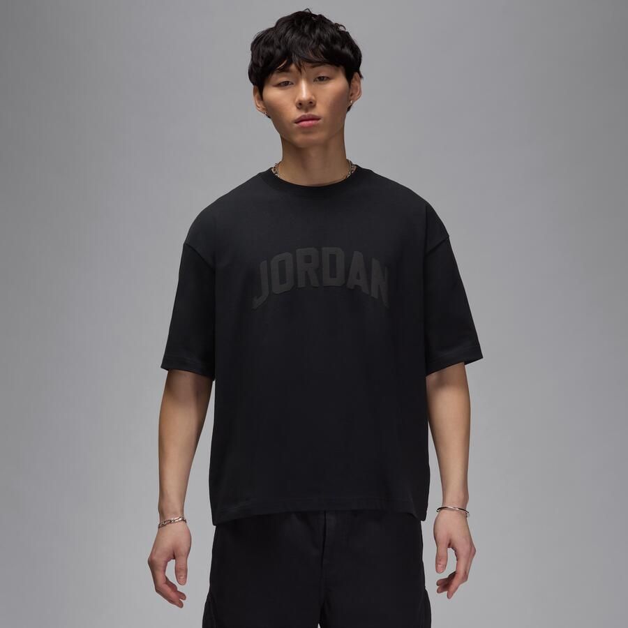 Jordan Flight Essentials T-shirt voor heren Zwart - Foto 4