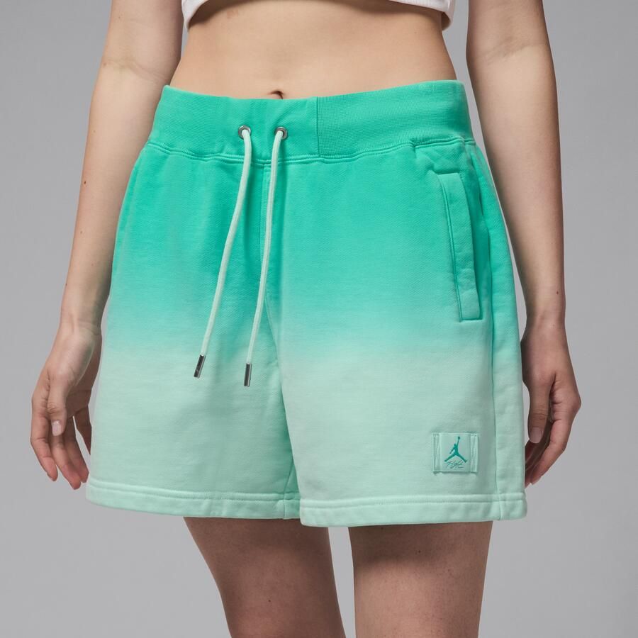 Jordan Flight Fleece damesshorts van sweatstof Groen - Foto 2