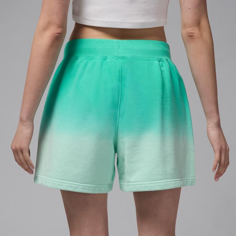 Jordan Flight Fleece damesshorts van sweatstof Groen - Foto 3