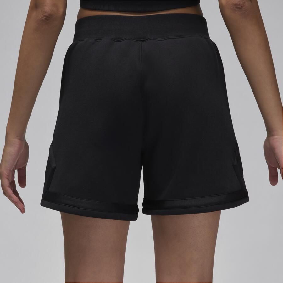Jordan Flight Fleece Diamond damesshorts Zwart - Foto 2