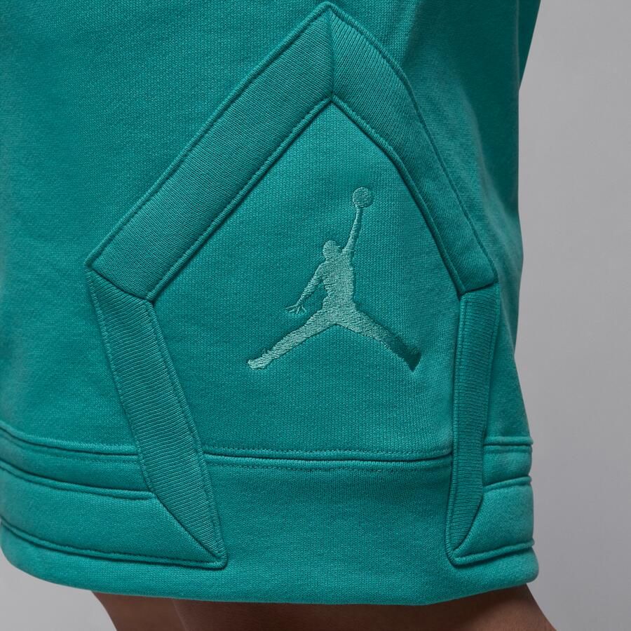 Jordan Flight Fleece Diamond herenshorts Groen - Foto 3