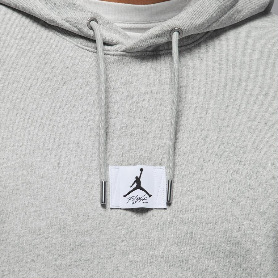 Jordan Flight Fleece Hoodie voor heren Grijs - Foto 3