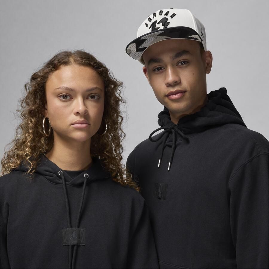 Jordan Flight Fleece Hoodie voor heren Zwart