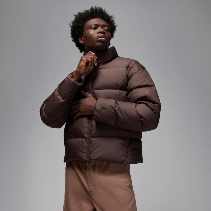 Jordan Flight gewatteerd donsjack voor heren Bruin - Foto 4