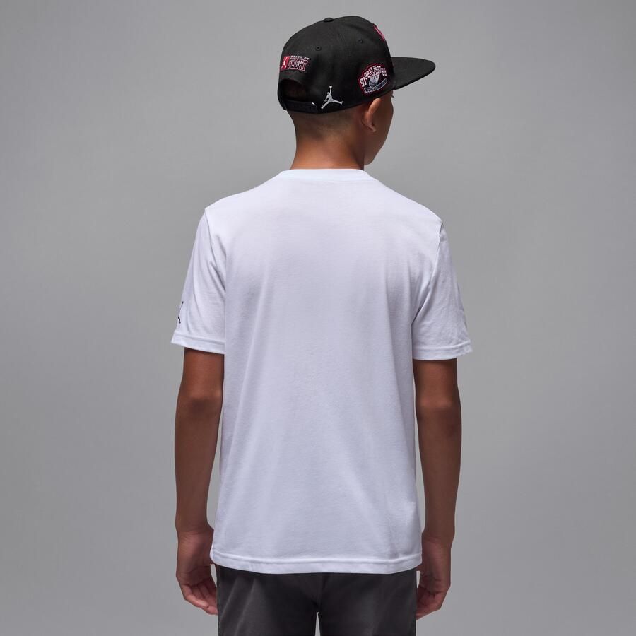 Jordan Flight Goat T-shirt voor kids Wit