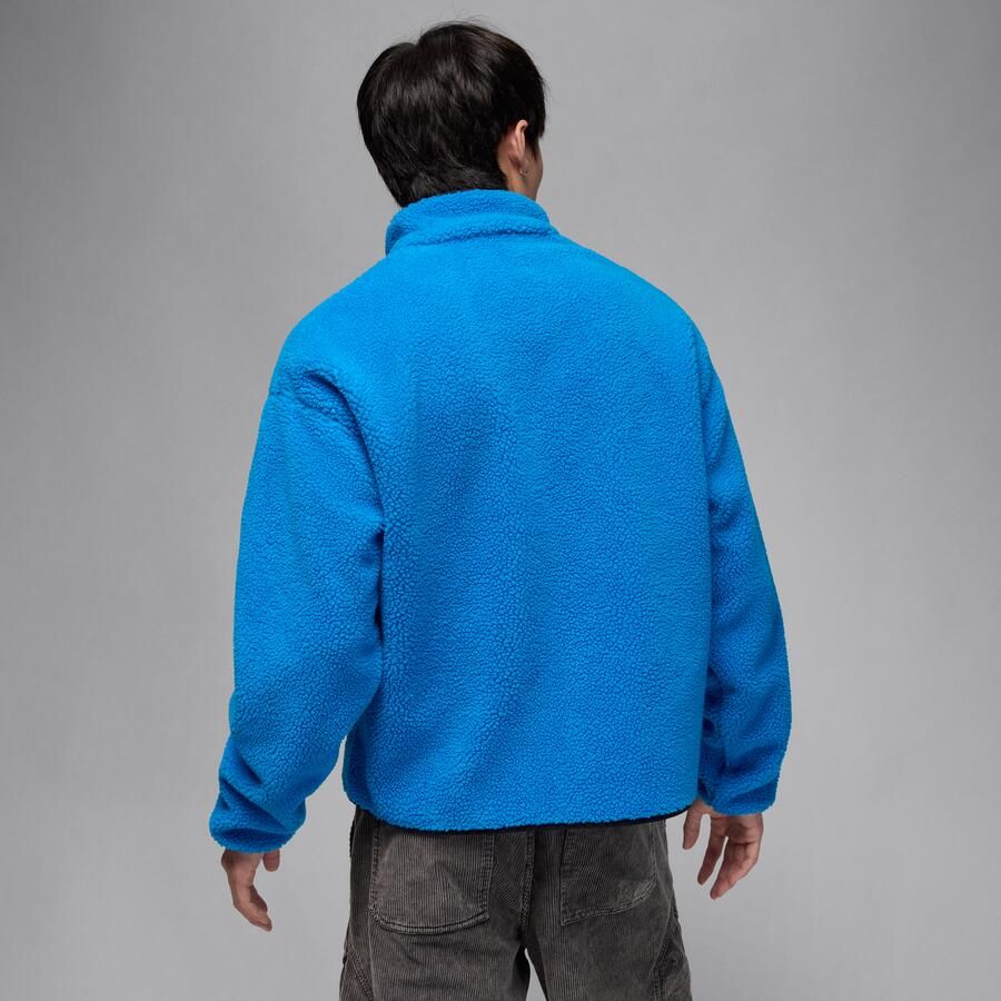 Jordan Flight High Pile Shearling jack voor heren Blauw