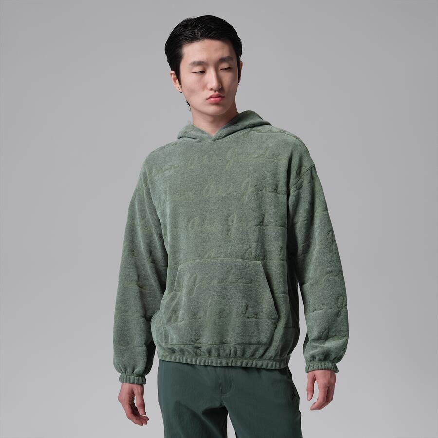 Jordan Flight Jacquardhoodie voor heren Groen - Foto 4