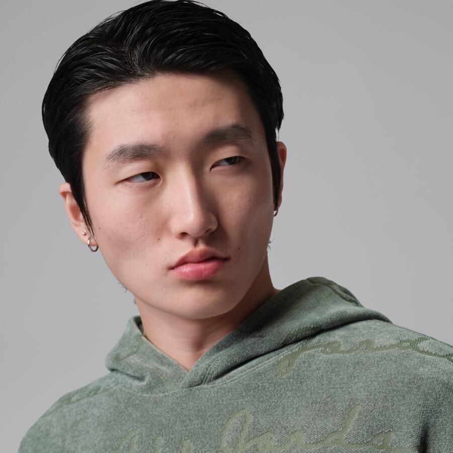 Jordan Flight Jacquardhoodie voor heren Groen - Foto 2