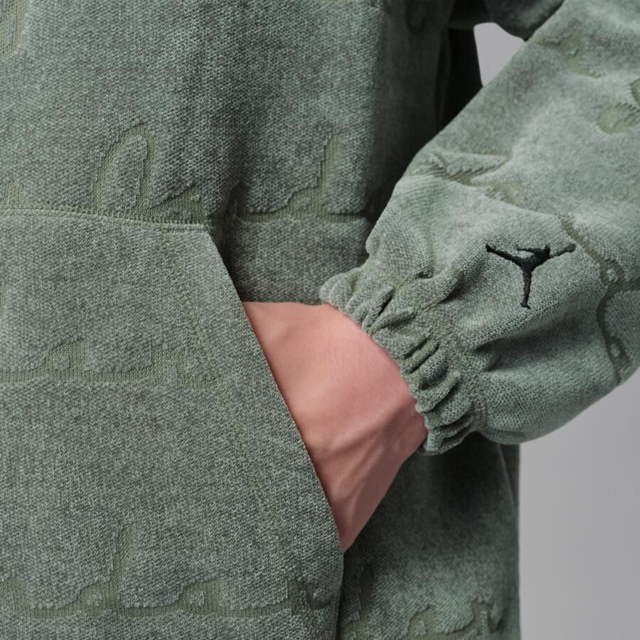 Jordan Flight Jacquardhoodie voor heren Groen - Foto 3