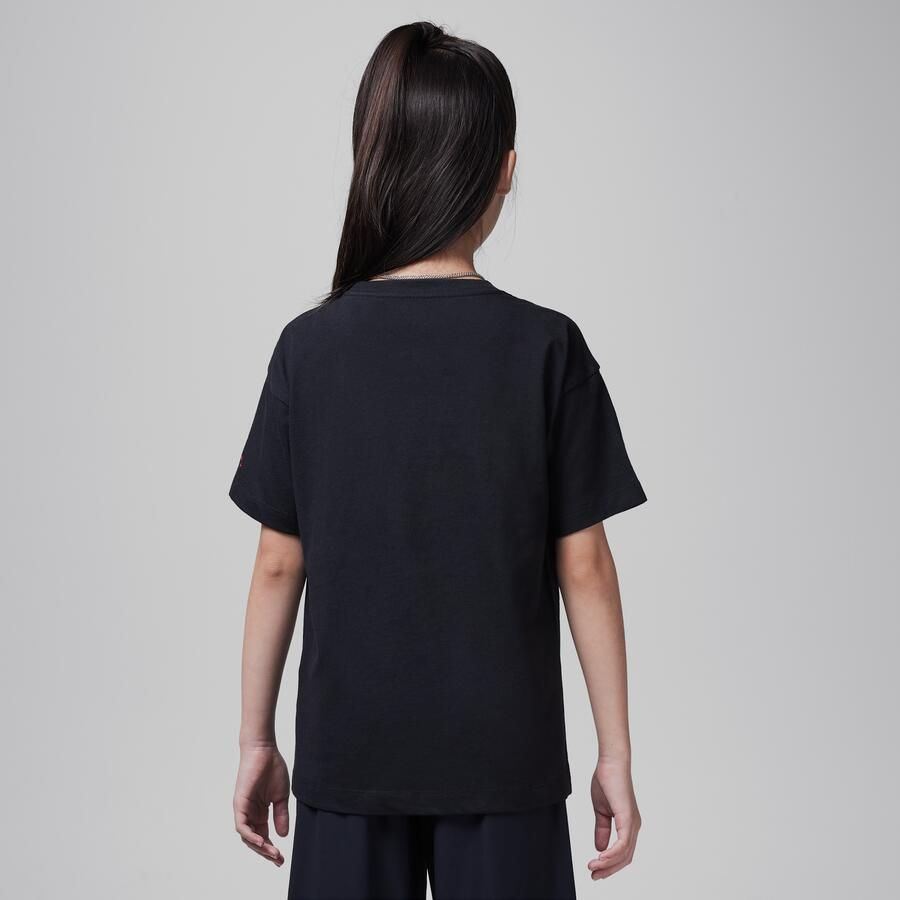 Jordan Flight Jumpman T-shirt voor kids Zwart