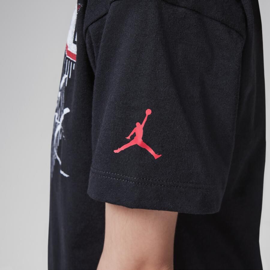 Jordan Flight Jumpman T-shirt voor kids Zwart - Foto 3