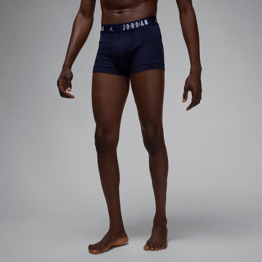 Jordan Flight katoenen boxershorts voor heren (3 stuks) Blauw - Foto 4