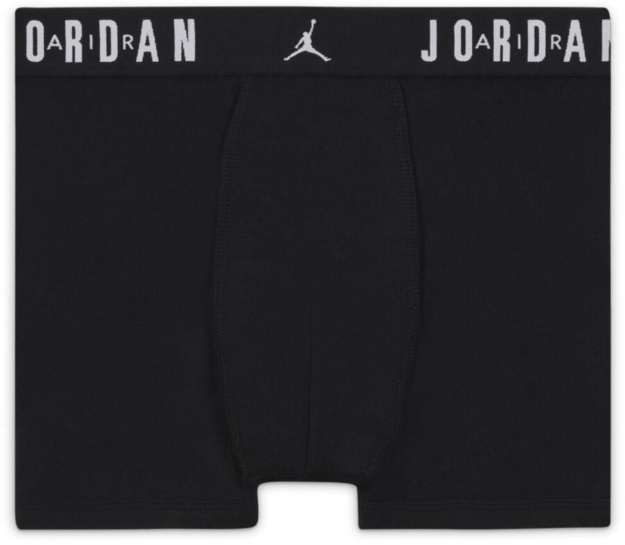 Jordan Flight katoenen boxershorts voor kids (3 stuks) Rood