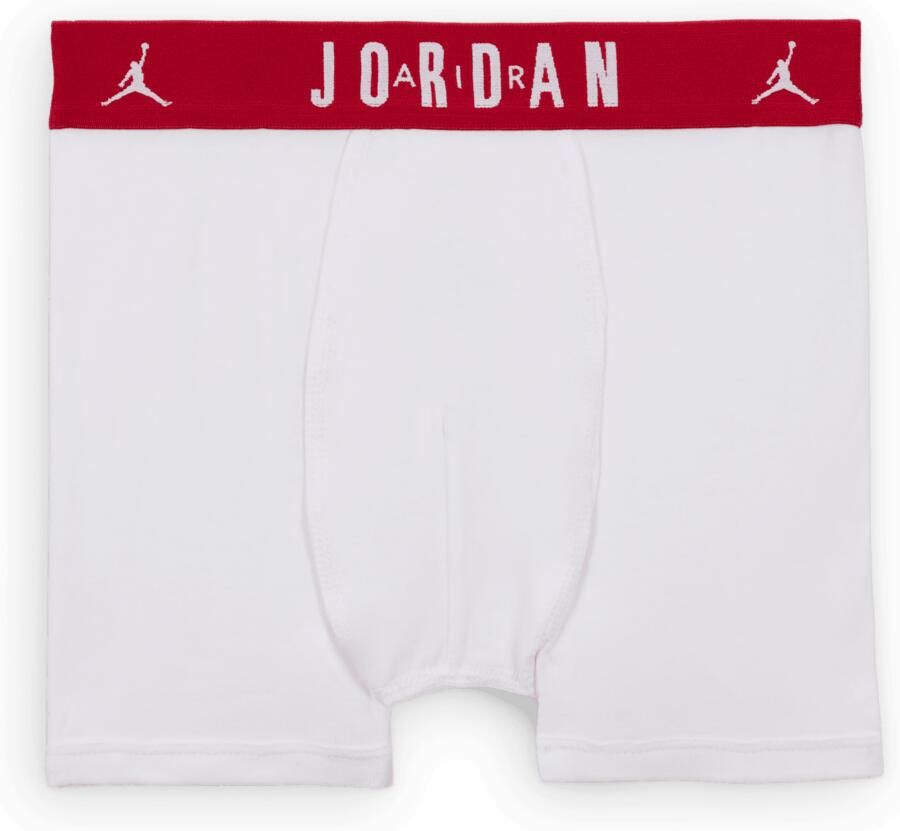 Jordan Flight katoenen boxershorts voor kids (3 stuks) Zwart - Foto 2