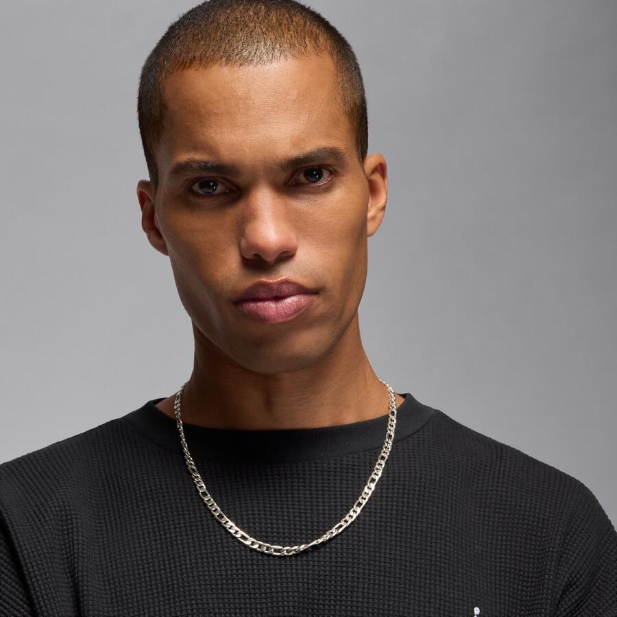 Jordan Flight Mountainside wafelshirt met lange mouwen voor heren Zwart - Foto 2