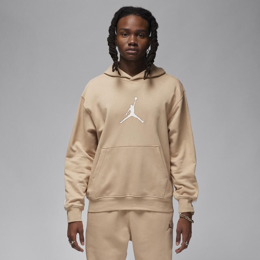 Jordan Flight MVP fleecehoodie voor heren Bruin - Foto 3