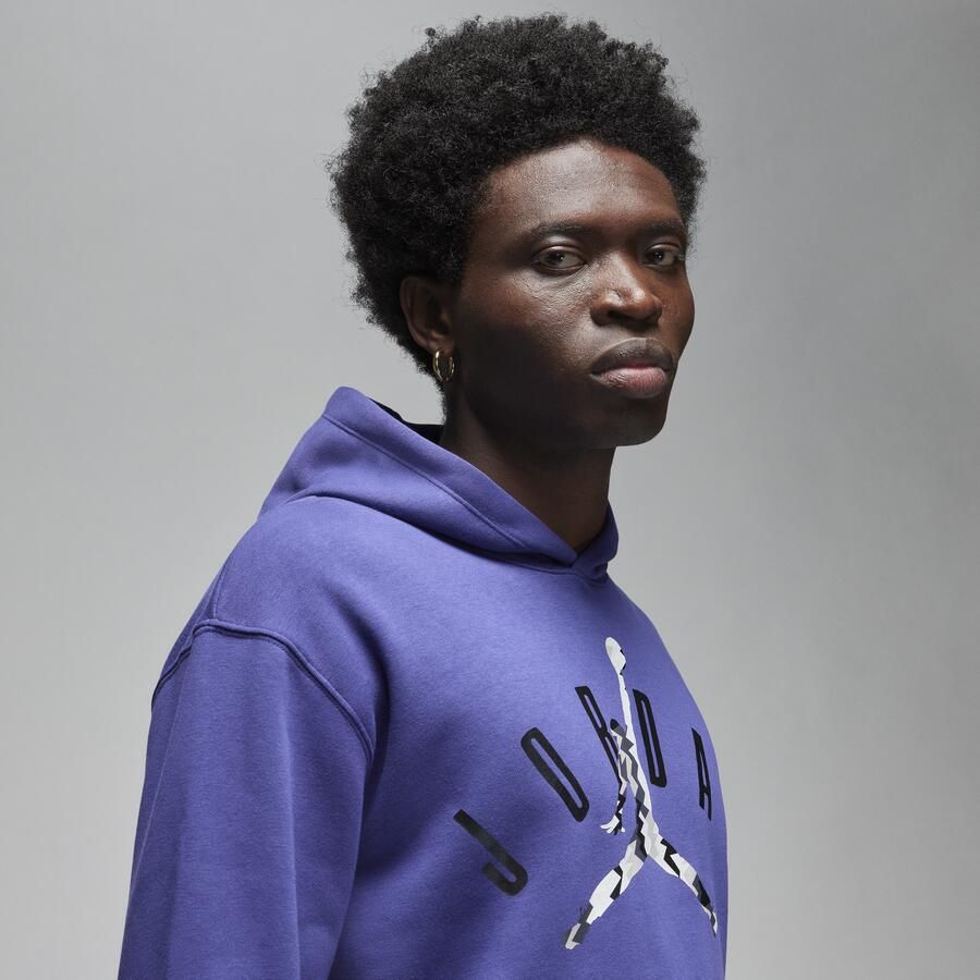 Jordan Flight MVP Fleecehoodie voor heren Paars