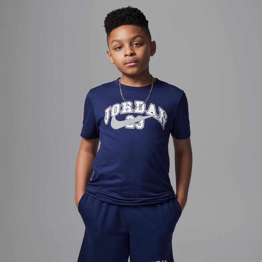 Jordan Flight MVP T-shirts voor kids (2 stuks) Blauw - Foto 4