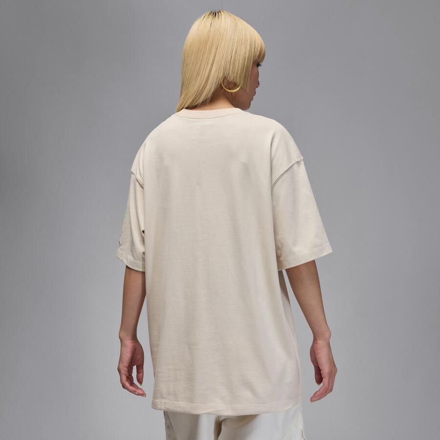 Jordan Flight Oversized T-shirt voor dames Bruin