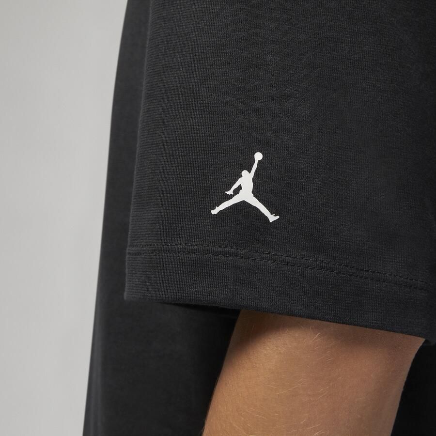 Jordan Flight Oversized T-shirt voor dames Zwart - Foto 3