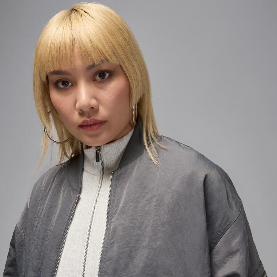 Jordan Flight Renegade Damesjack Grijs - Foto 2