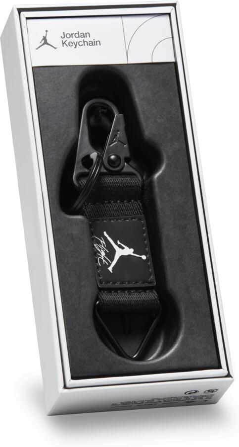 Jordan Flight sleutelhanger voor heren Zwart