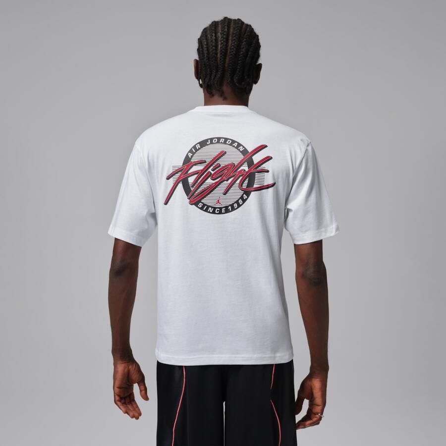 Jordan Flight T-shirt heren Wit