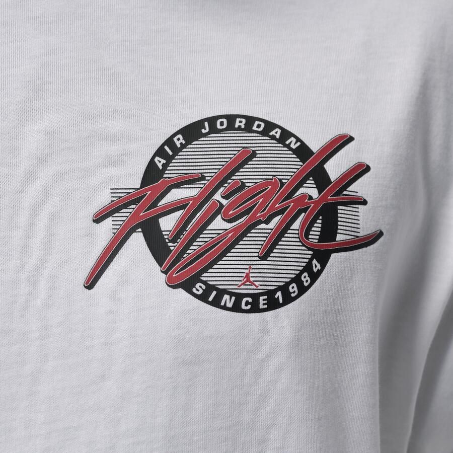 Jordan Flight T-shirt heren Wit - Foto 3
