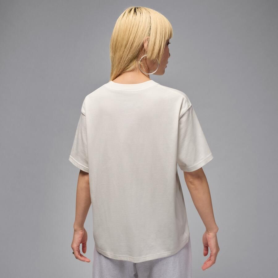 Jordan Flight T-shirt met graphic voor dames Wit