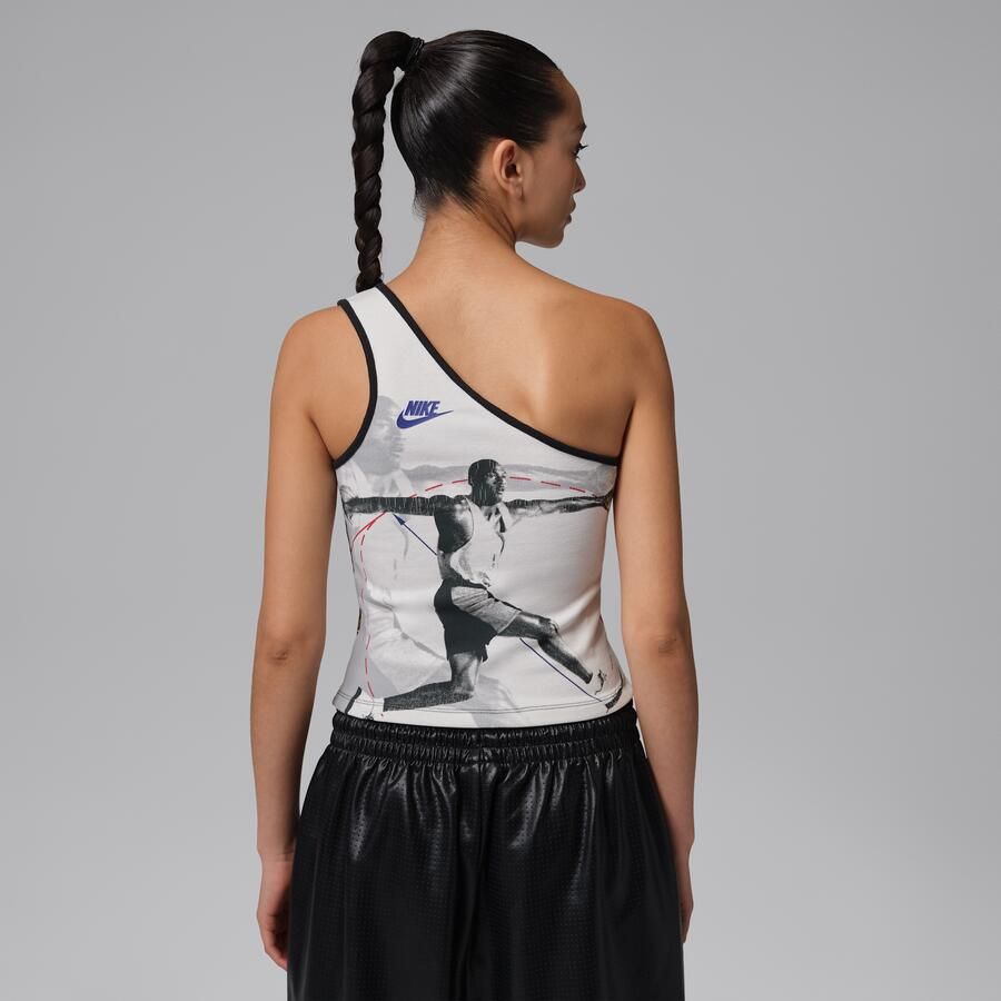 Jordan Flight tanktop met graphic voor dames Wit