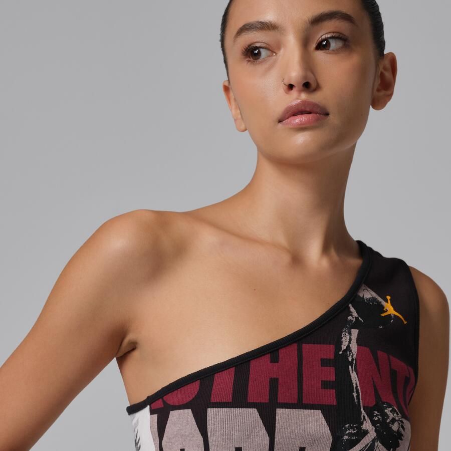Jordan Flight tanktop met graphic voor dames Wit - Foto 2