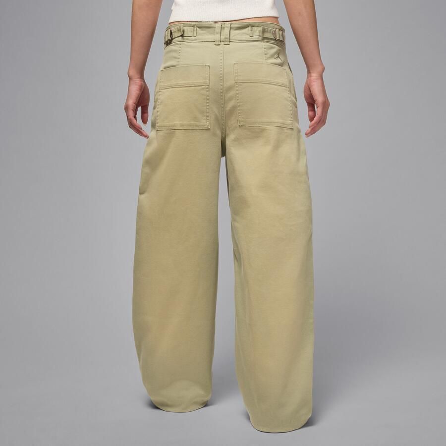 Jordan Flight '91 damesbroek met wijde pijpen Bruin