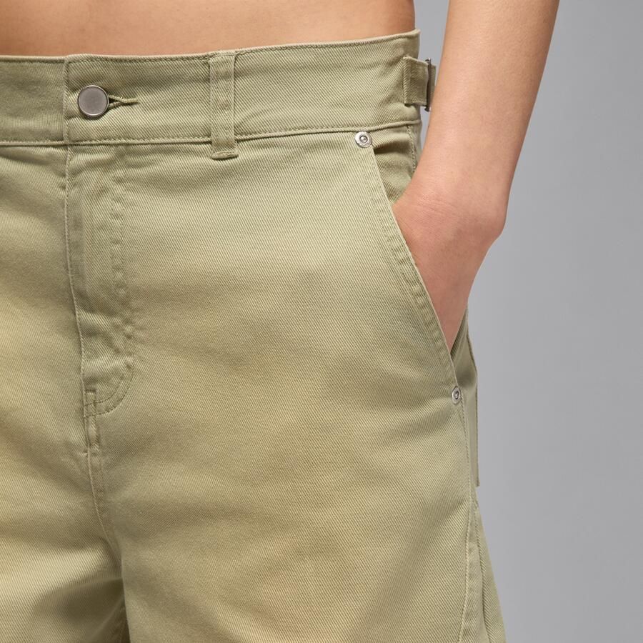 Jordan Flight '91 damesbroek met wijde pijpen Bruin - Foto 2