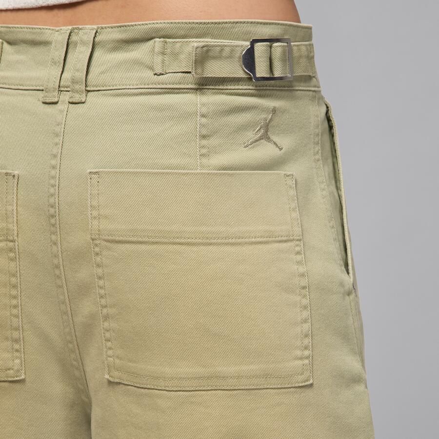 Jordan Flight '91 damesbroek met wijde pijpen Bruin - Foto 3