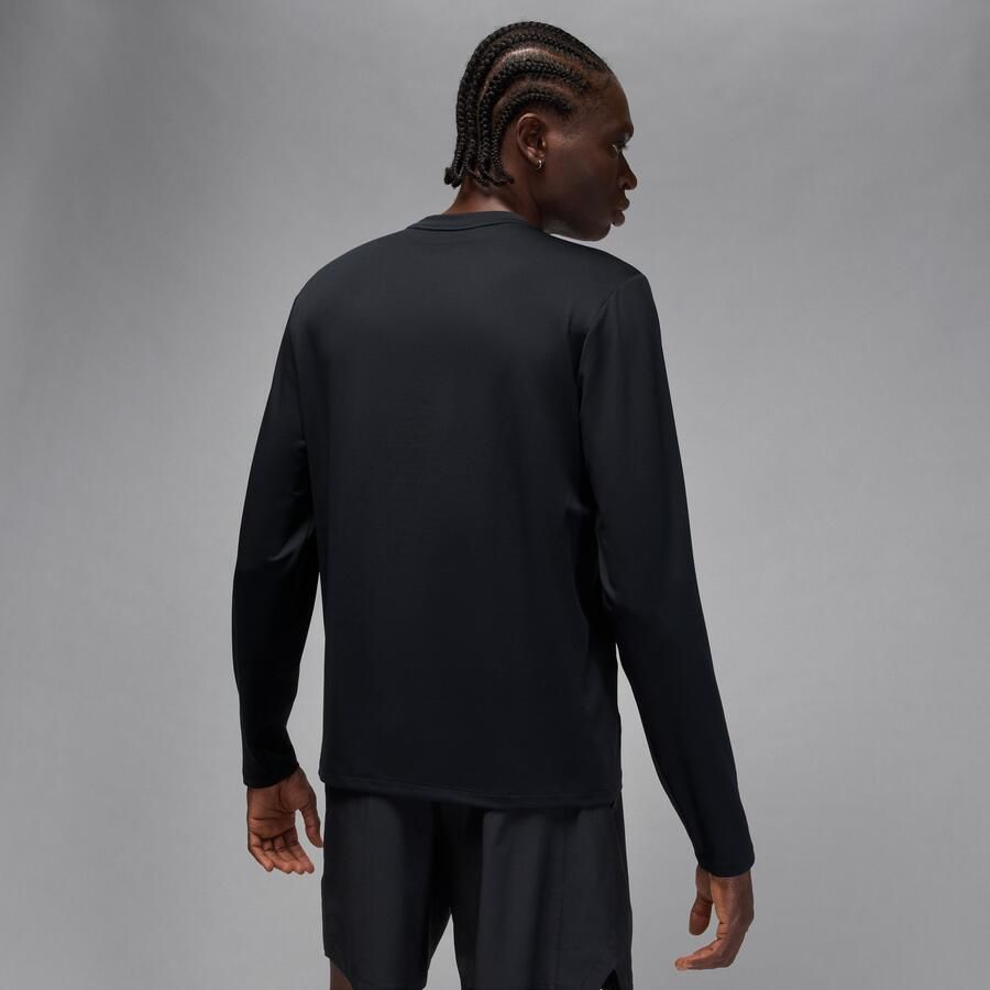 Jordan Flightweight Sport Dri-FIT herentop met lange mouwen Zwart