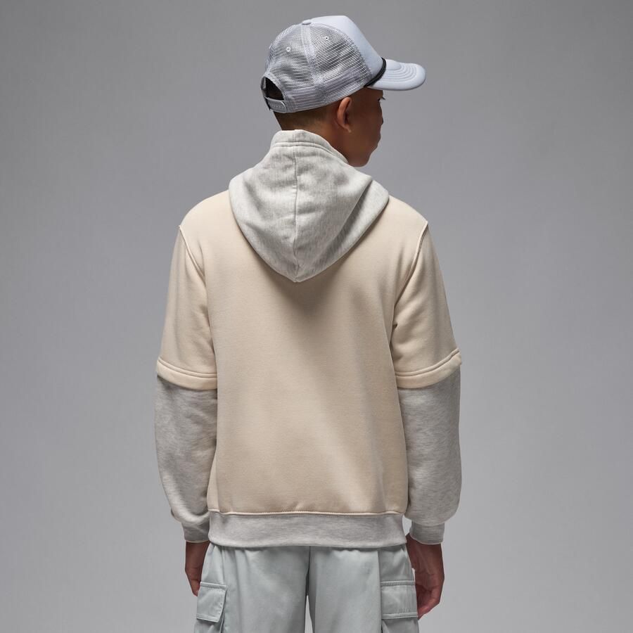 Jordan Future Flight hoodie voor kids Bruin