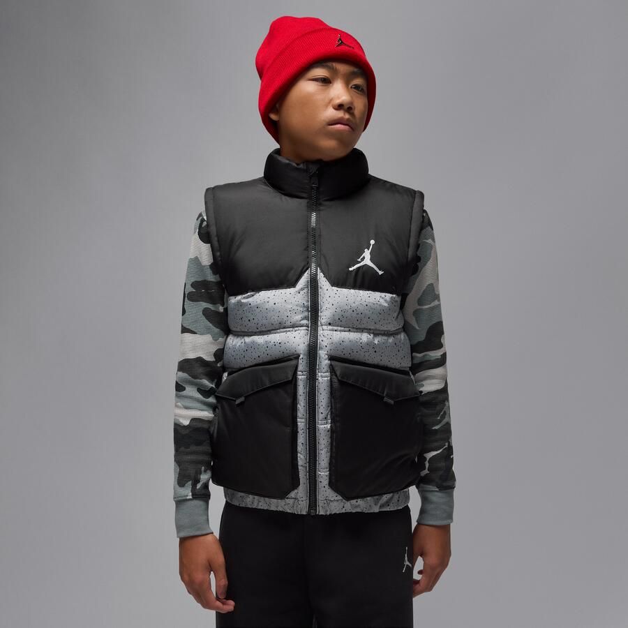 Jordan gewatteerde bodywarmer met vulling voor kids Grijs - Foto 4