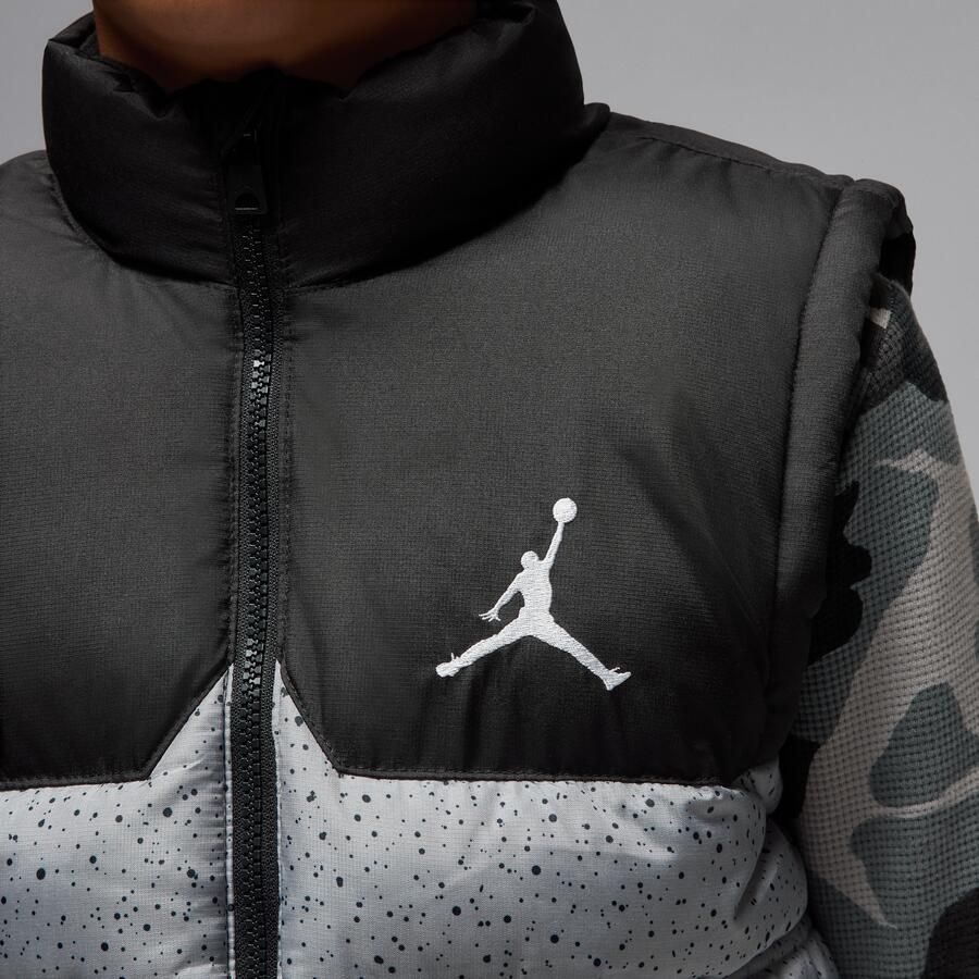 Jordan gewatteerde bodywarmer met vulling voor kids Grijs - Foto 3