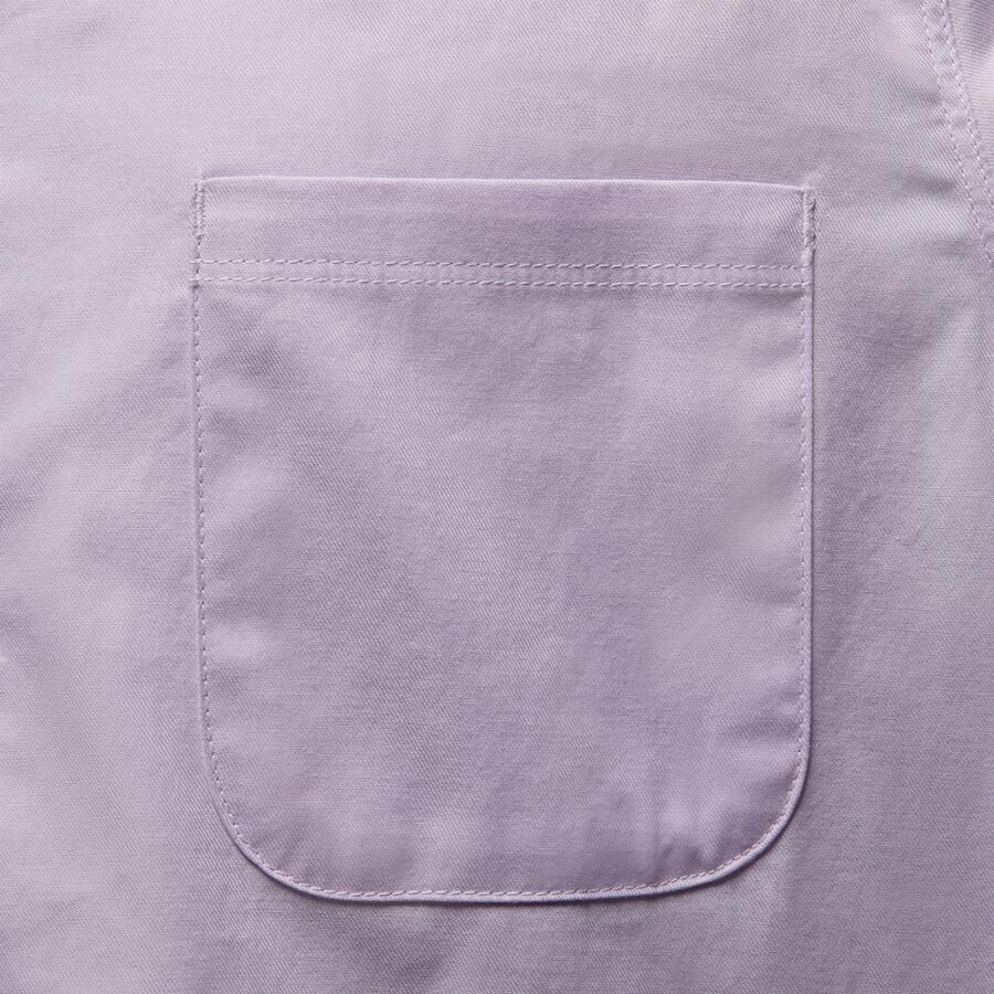 Jordan geweven damestop met korte mouwen Paars - Foto 3