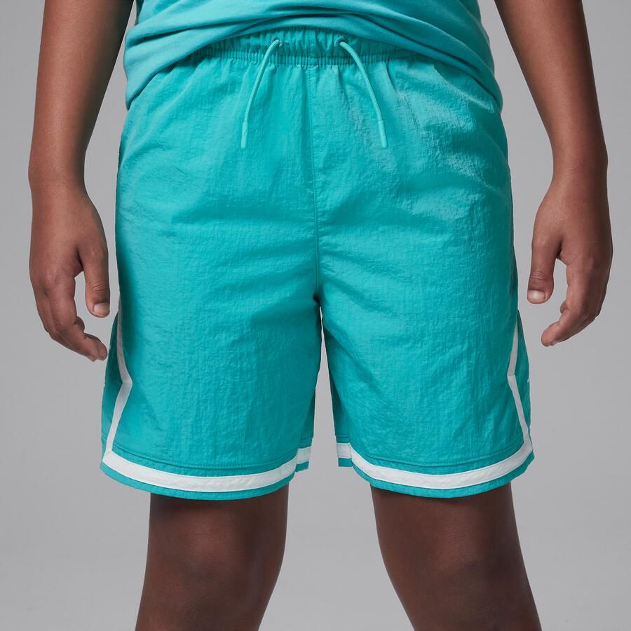 Jordan geweven Diamond zwembadshorts voor kids Groen