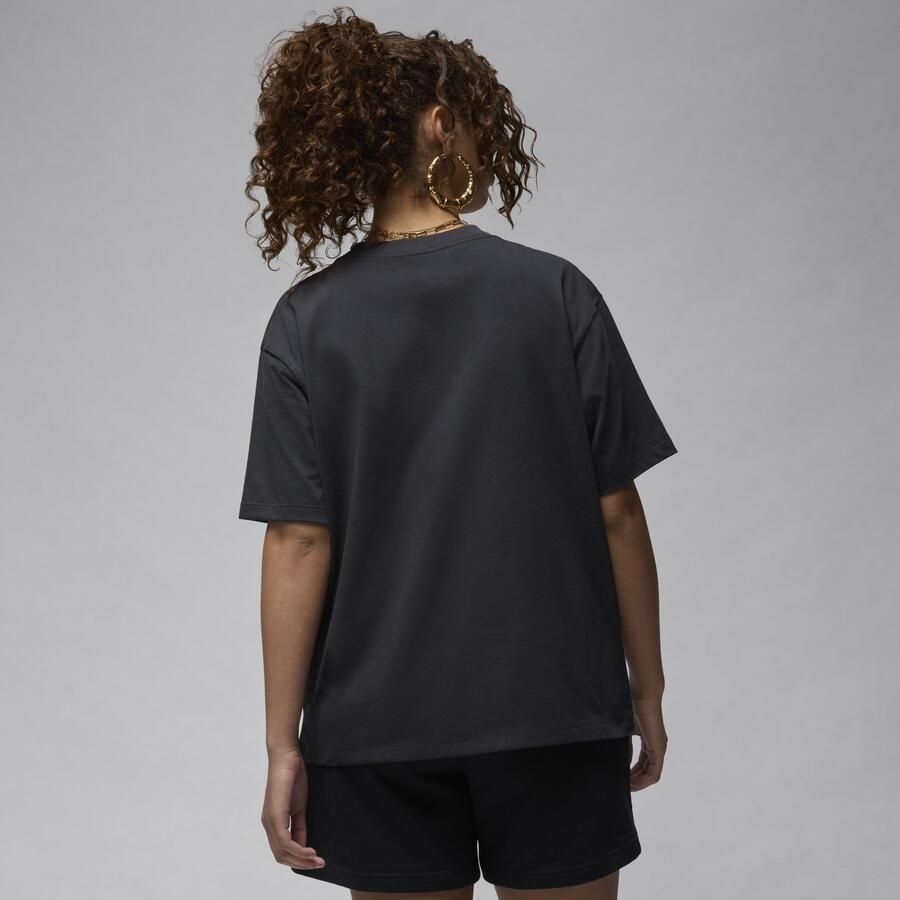 Jordan girlfriend T-shirt voor dames Zwart - Foto 4