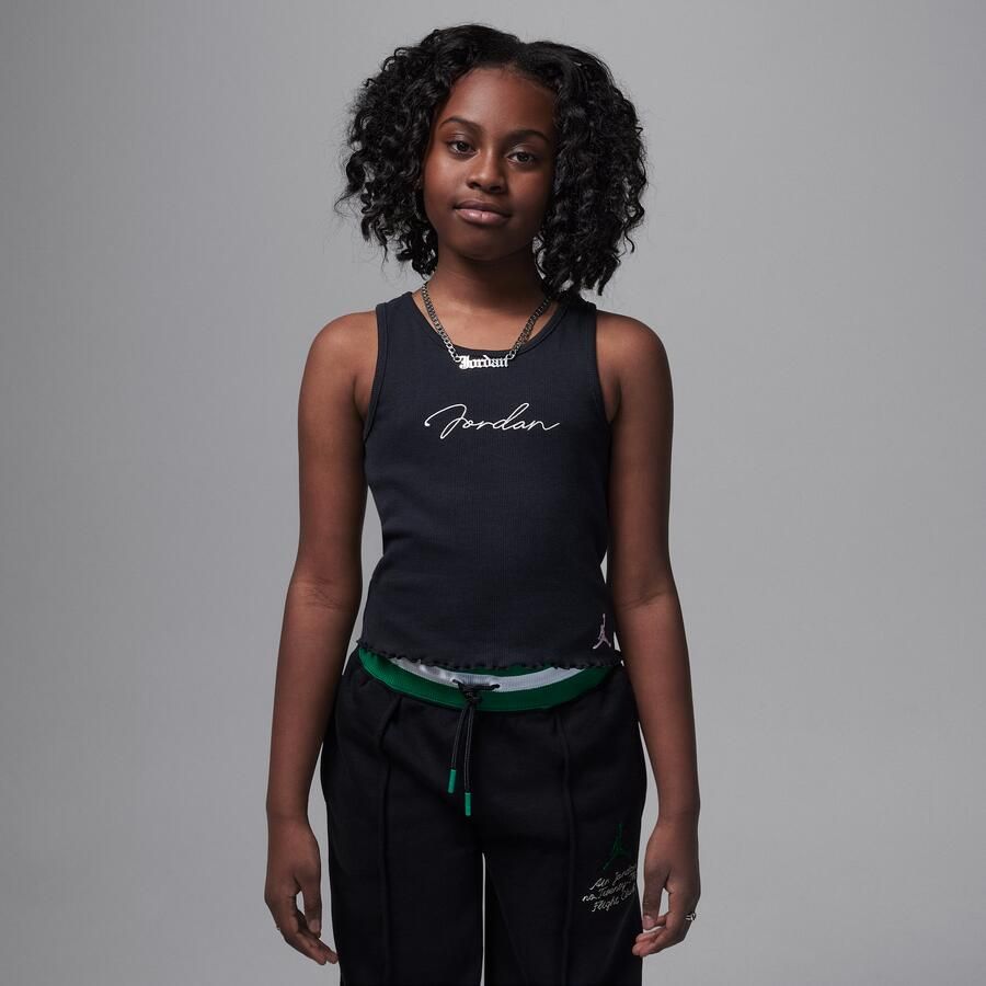 Jordan 'Hidden In Plain Sight' tanktop voor kids Zwart - Foto 4