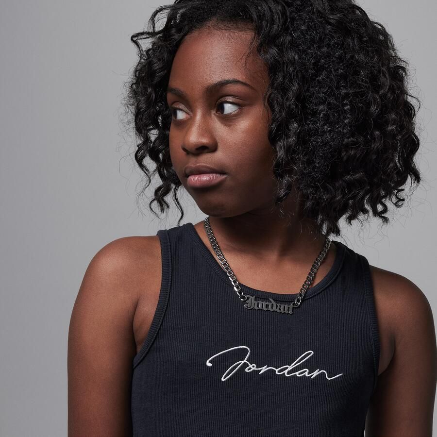 Jordan 'Hidden In Plain Sight' tanktop voor kids Zwart - Foto 2
