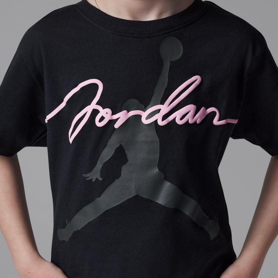 Jordan 'Hidden In Plain Sight' tweedelige shortsset voor kleuters Zwart - Foto 3