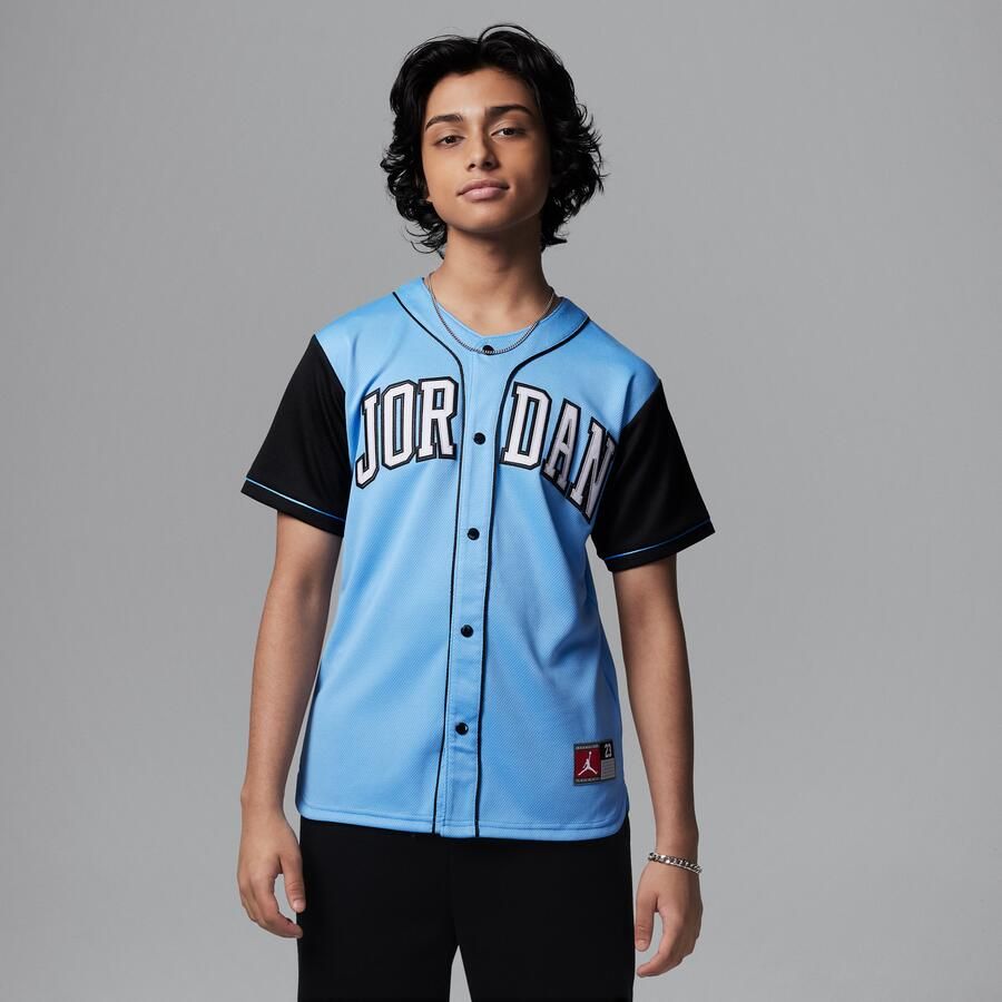 Jordan honkbaljersey voor kids Blauw - Foto 4