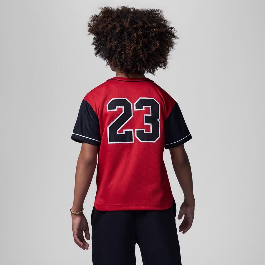Jordan honkbaljersey voor kids Rood