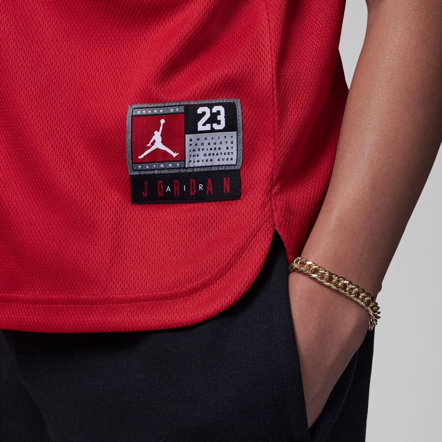 Jordan honkbaljersey voor kids Rood - Foto 3