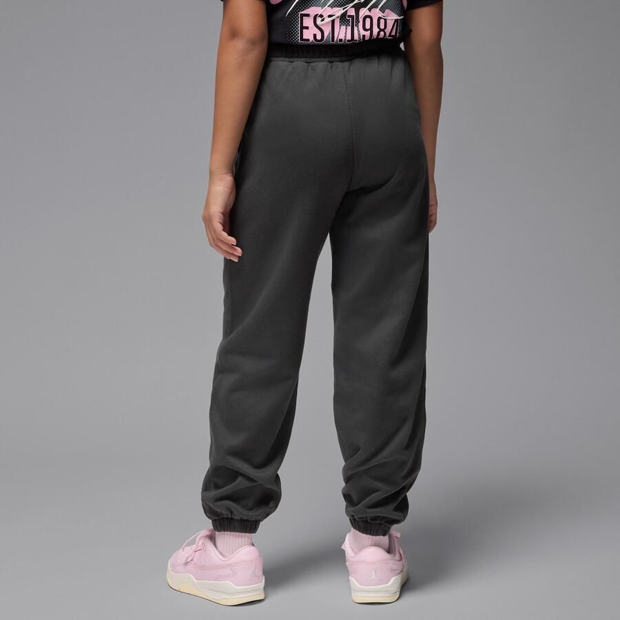 Jordan Jumpman Club fleecebroek met plooien voor kids Zwart