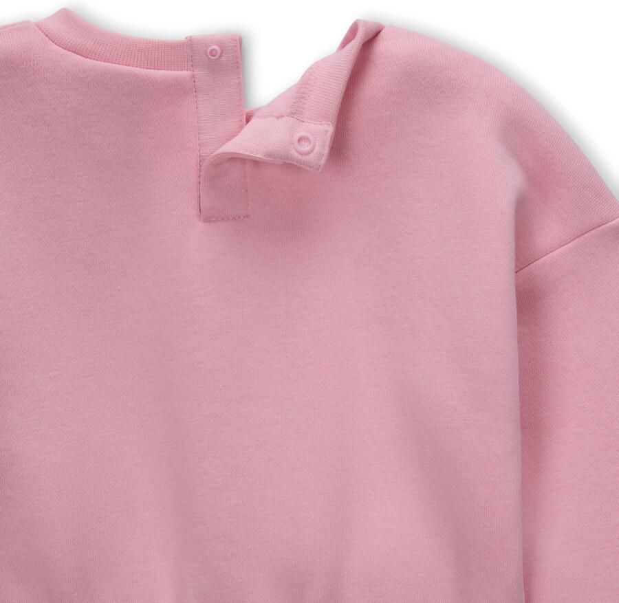 Jordan Jumpman Club tweedelige babyset van bubbelfleece (3-6 maanden) Roze
