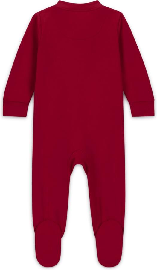 Jordan Jumpman coverall met voetjes voor baby's (0-9 maanden) Rood - Foto 2